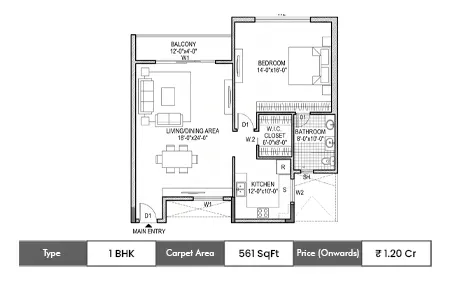 1 BHK